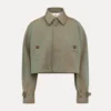 Cut Off Graziano Trench Coat