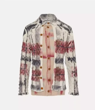 Dual Tartan Cardigan