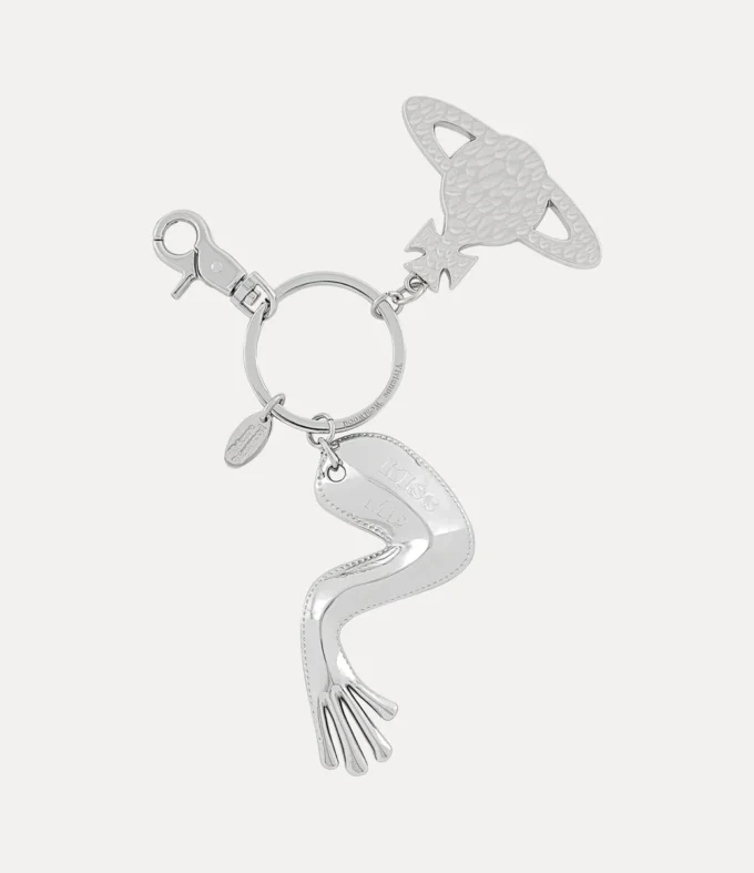Frog Leg Charm Keyring
