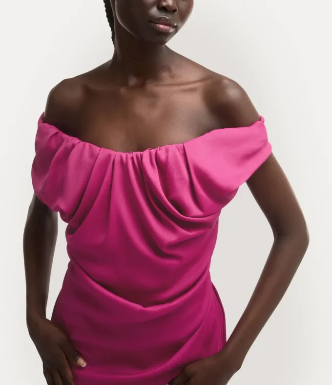 Long Ginnie Amber Dress