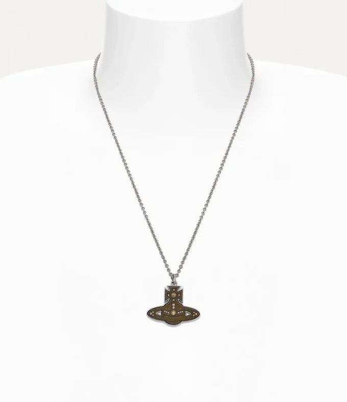 Man. Laszlo Orb Pendant Necklace