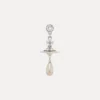 Man. Pearl Drop Single Earring