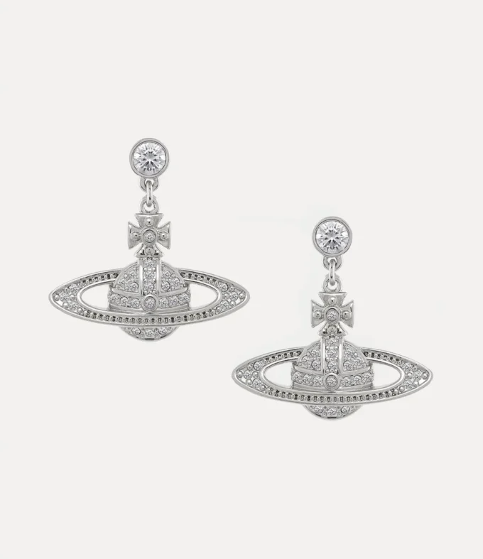 Mini Bas Relief Drop Earrings