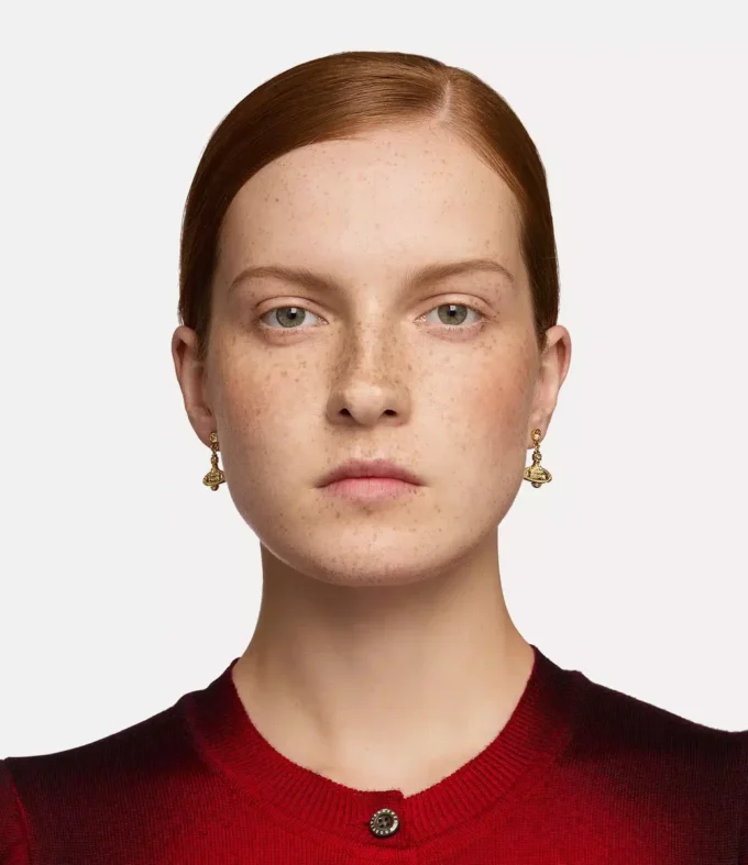 Mini Bas Relief Drop Earrings