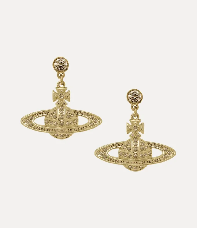 Mini Bas Relief Drop Earrings