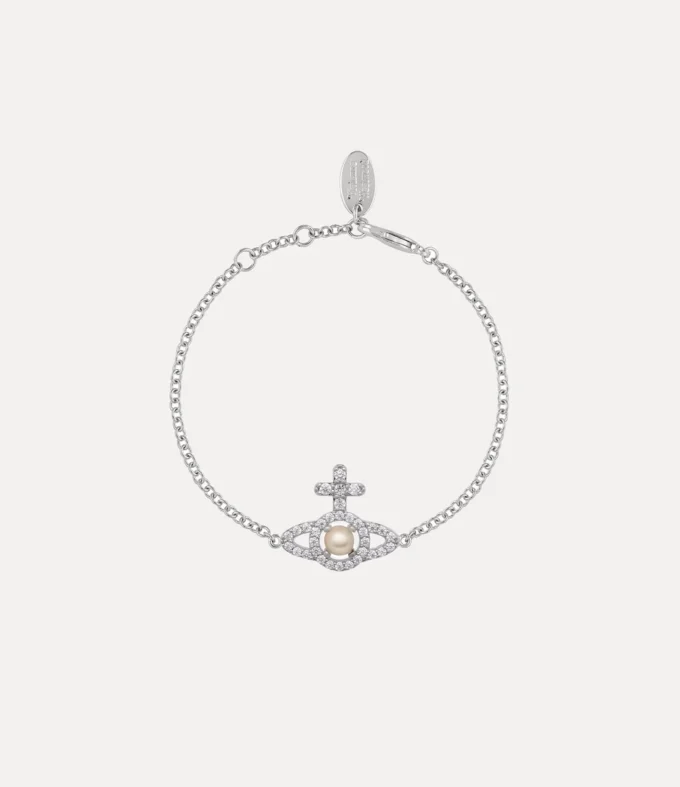 Olympia Pearl Chain Bracelet