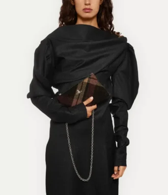 Small Flat Zip Clutch