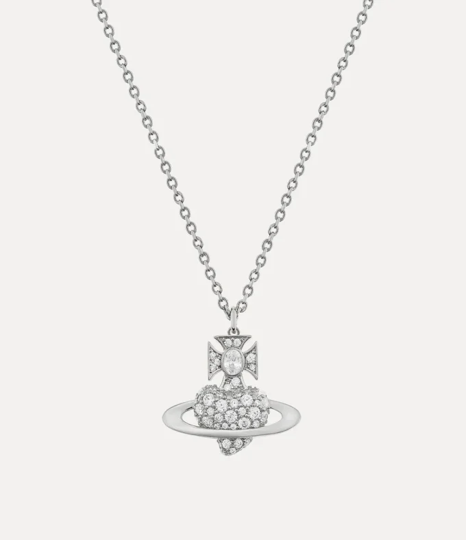 Valentine’s Agnatha Bas Relief Pendant Necklace